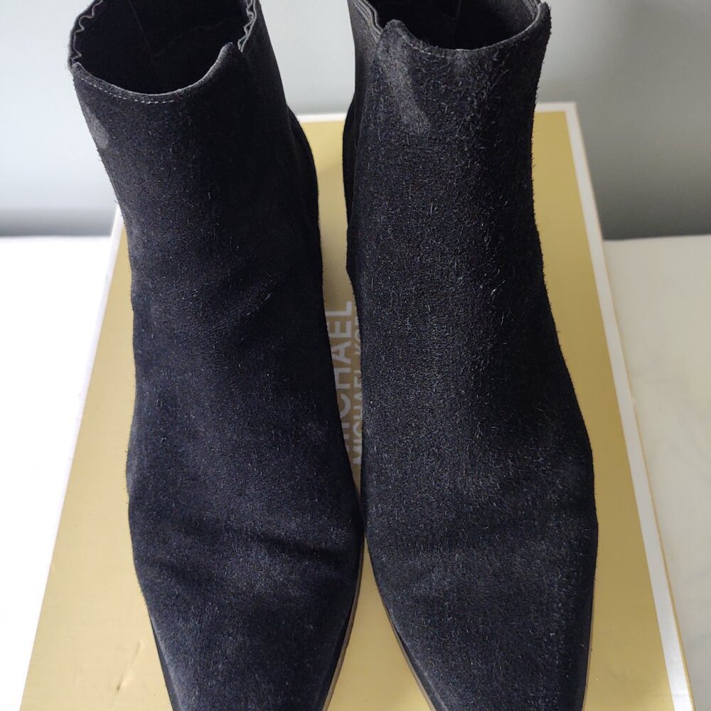 MICHAEL KORS LOTTIE FLAT BOOTIE SUEDE SIZE 9.5 - Picture 7 of 15